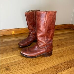 Gorgeous Frye Campus Vintage Brown Boots! 9.5 Womens